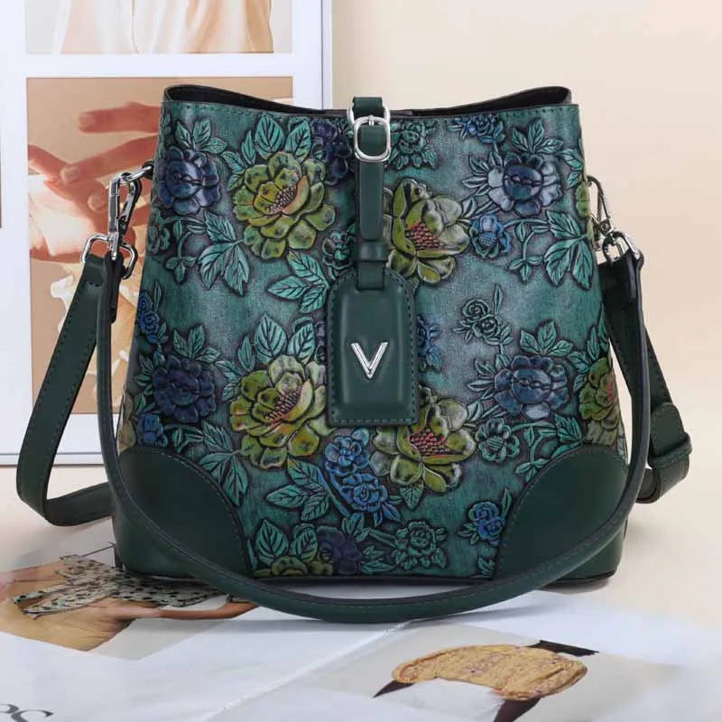 Bucket Bags and Purses for Women Hobo Shoulder Hbags Vintage Fashion Crossbody Bag
