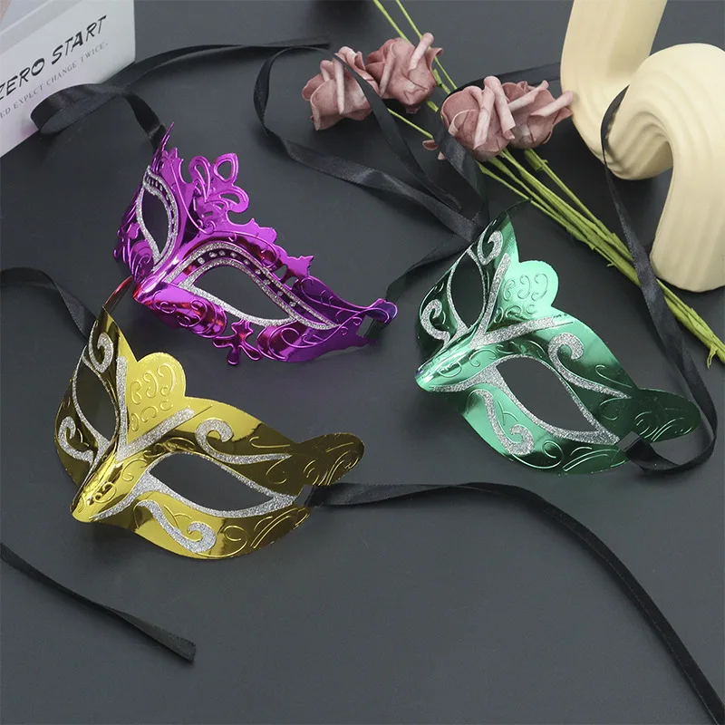 Women Men Venetian Feather Mask Party Ball Masks Scary Decoration Easter Cosplay Birthday Halloween Wedding Festival
