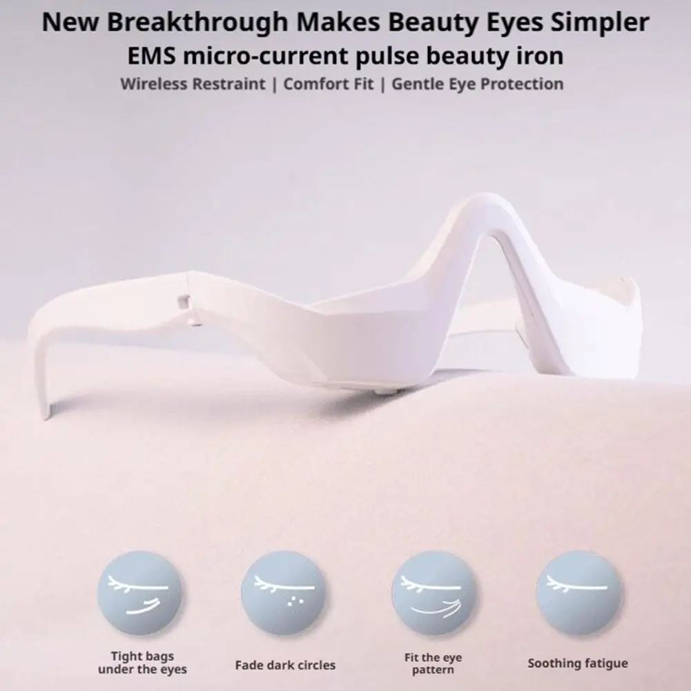 ثلاثية الأبعاد العين العلاج بالضوء الأحمر تدليك نظارات عيون الاسترخاء مدلك السلس العين الجلد المهنية جهاز الجمال جهاز العناية ببشرة العين #1