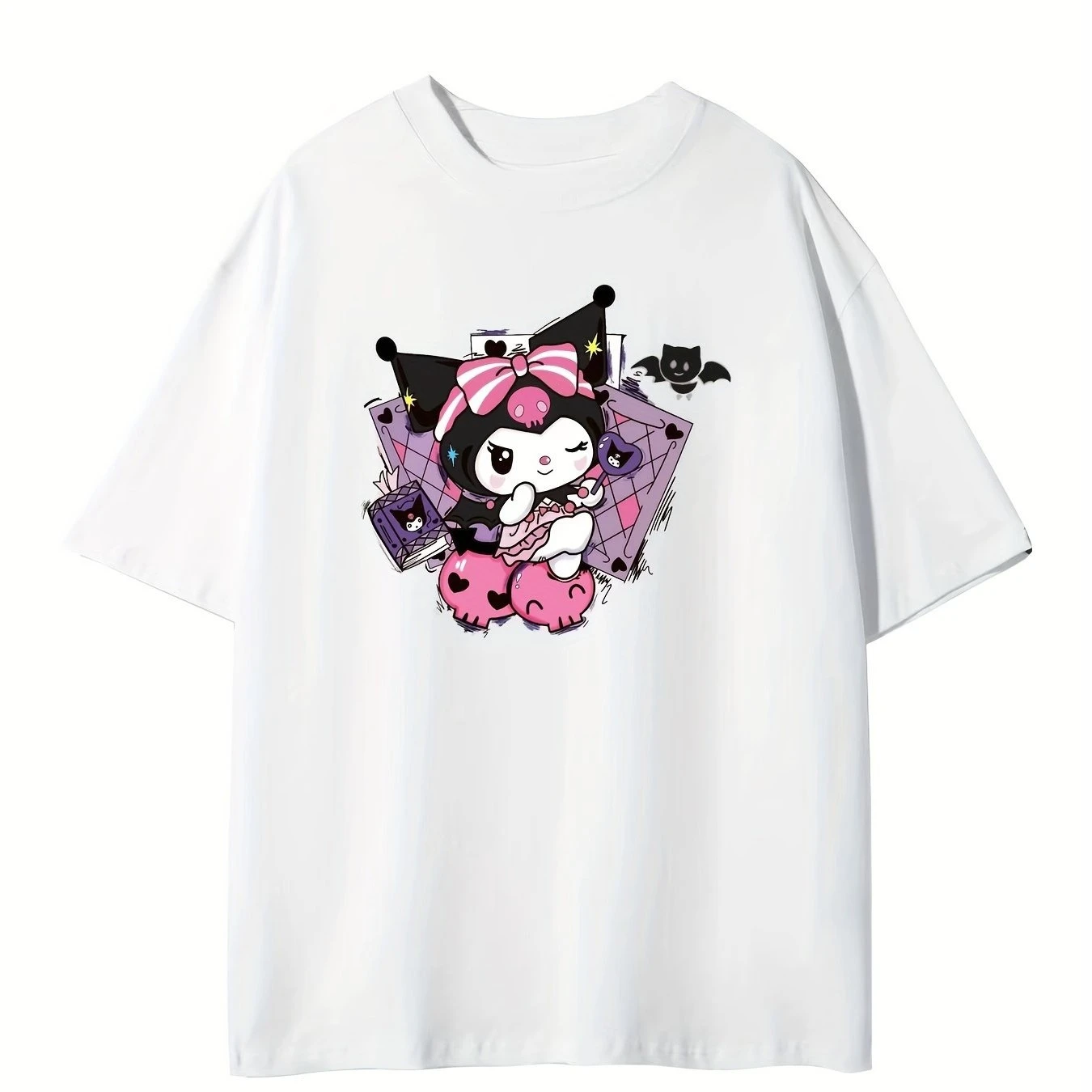 

Kulomie Graphic Printing Summer Autumn Winter Cotton Men's and Women's T-Shirts Short Sleeves Luxury Outdoor Sports Brand