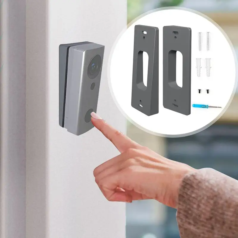 حلقة تثبيت جرس الباب بالفيديو المضاد للسرقة ، قوس تثبيت جرس الباب ، قوس حامل جرس الباب