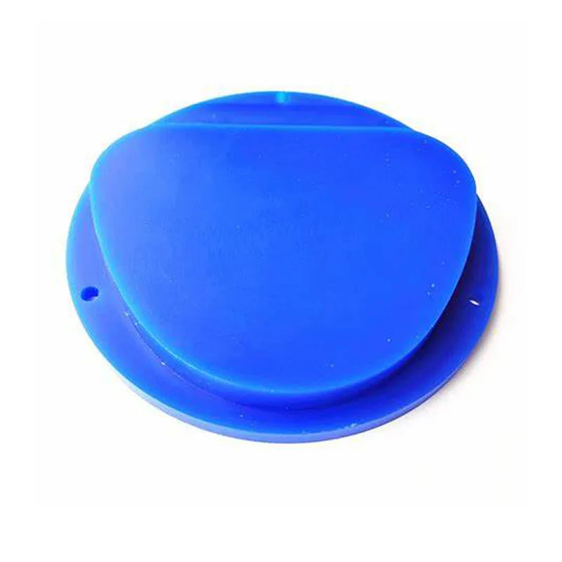 Bloque de cera para tallado Dental, bloque de fresado de disco de cera CAD CAM, Color azul, 89mm, 1 unidad