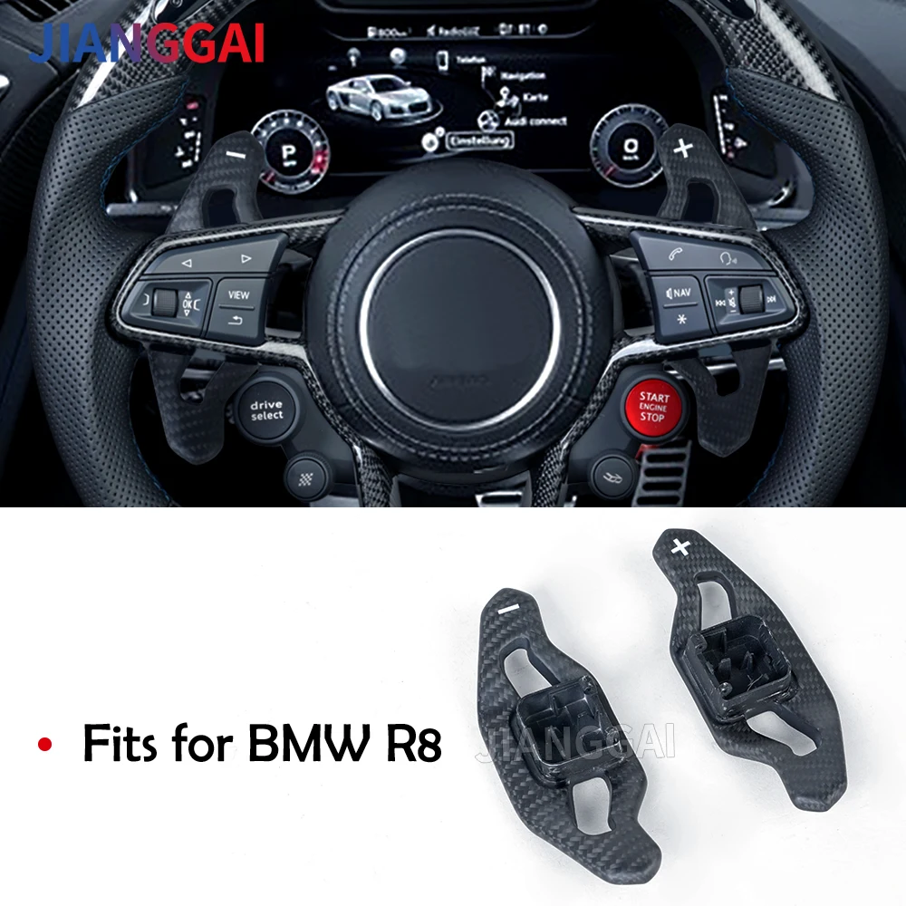 

Car Steering Wheel Paddle Shifters For All Audi R8 TTS TT 2010-2021 A3 A4 A5 A7 RS3 S4 Models Sport Wheel Custom Racing Wheel