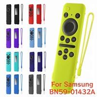 Silicone TV Remote Control Case Protector Case Cover For SAMSUNG BN59-01432A 01432J TM2360E TM2361E 65Q/75Q/85QN900CF