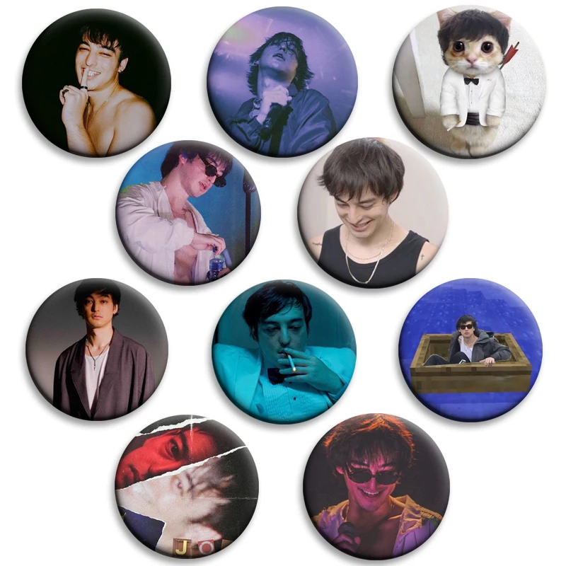 Broches en émail créatives Hot Singer Joji, badges ronds pour sacs, vêtements, accessoires de bijoux, cadeaux pour fans et collectionneurs