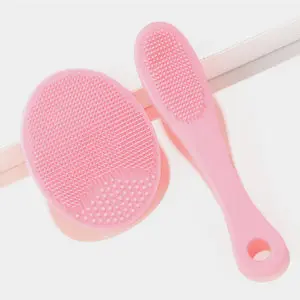 2 teile/satz Gesichts Reinigung Pinsel Schwarz Kopf Entfernung Pinsel Make-Up Gesichts Haut Entferner Anzug – Detail 17