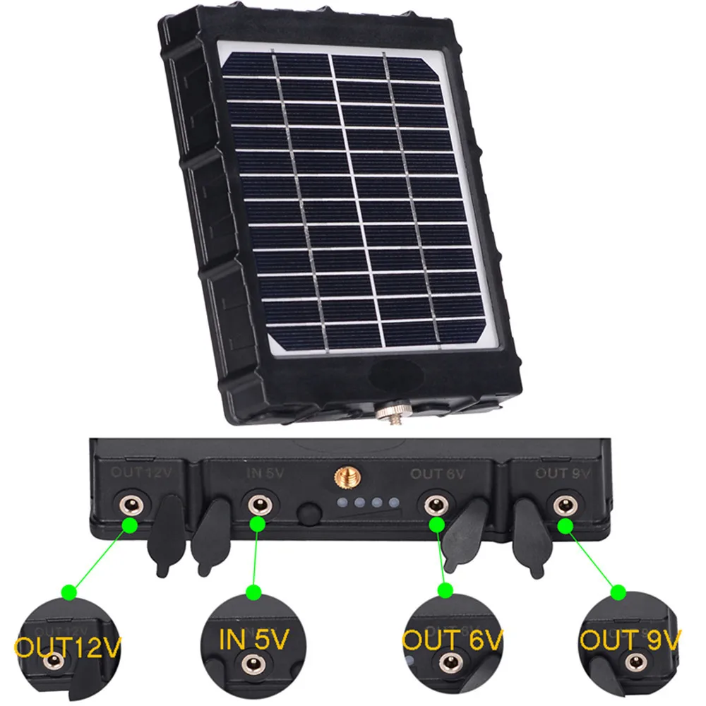 Bailefu BL8A Solar Panel Built-in Battery, Small Energy Storage, Special IP67 Waterproof For Outdoor Electronic Equipment