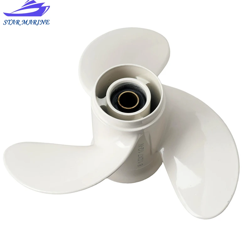 6G1-45943-00-El Propeller For Yamaha 6Hp 8 1/2 X7 1/2 Boat Motor Screw Marine 7 Spline 6G1-45943-00-El Engine Replaces Parts