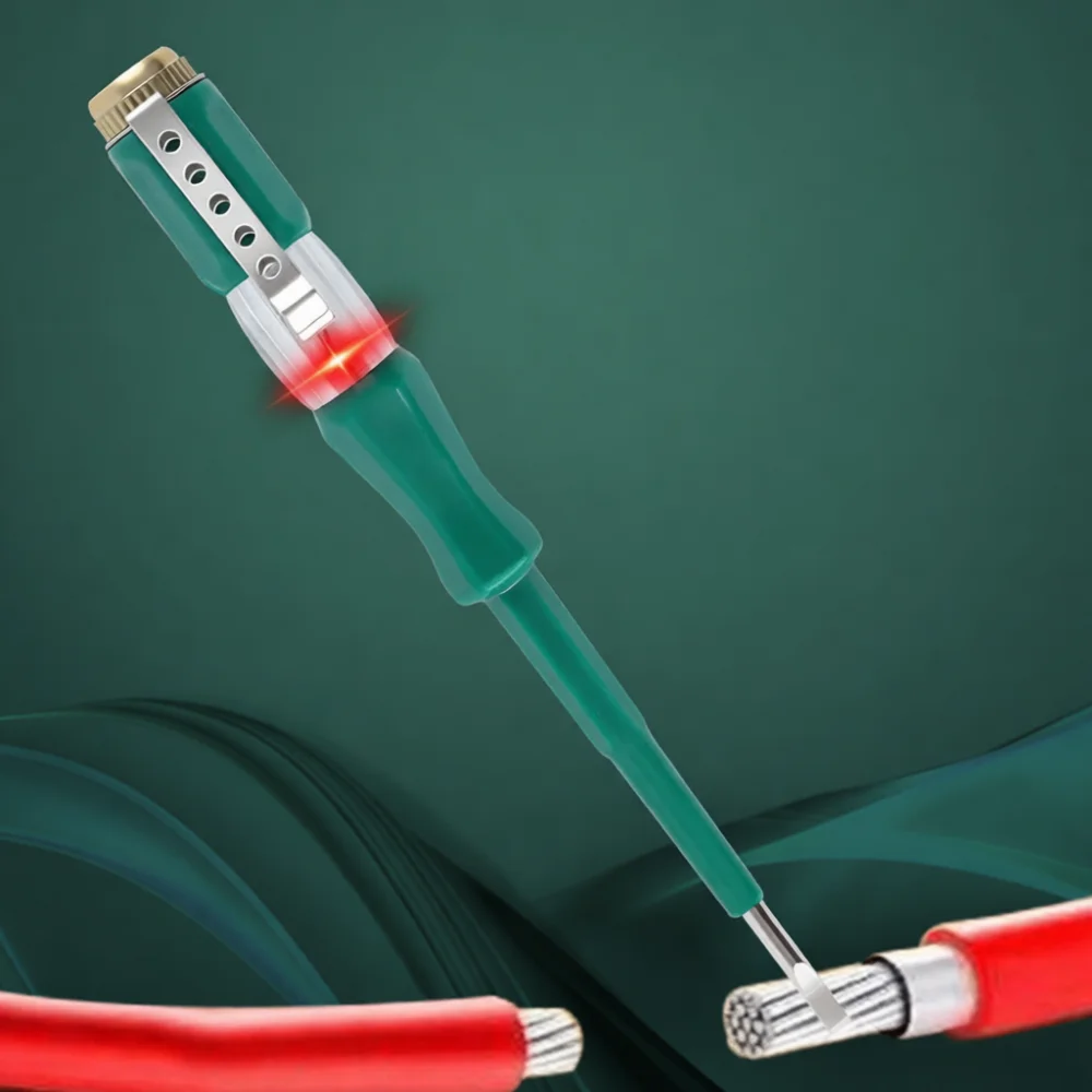 Electrician Test Pencil Induction Circuit Tool For DE HE XING Household Voltage Sensing Pen Durable Copper Cap Tester