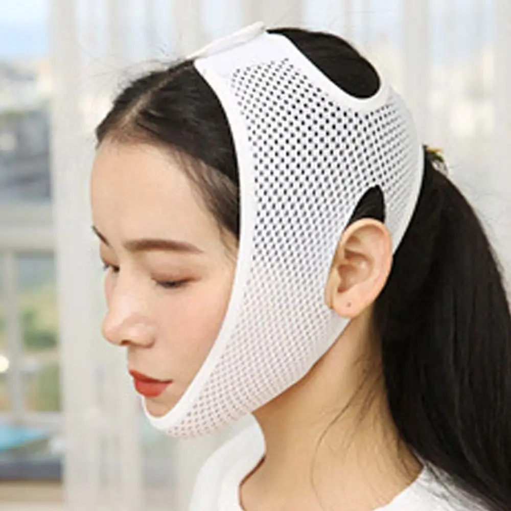 Women Reduce Double Chin Thin Face Face-lift Belt Facial Massager Beauty Tools Face Slimming Bandage