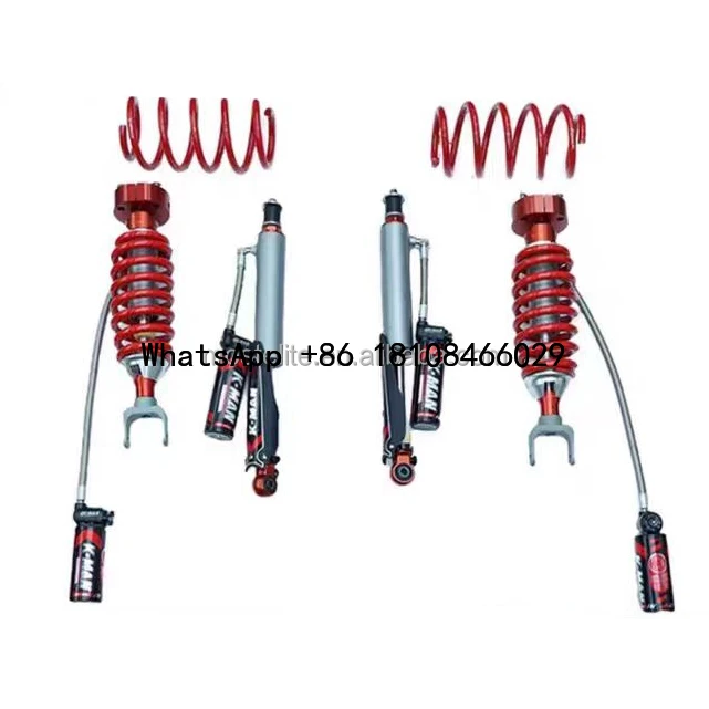 Adjustable High Performance Off Road Suspension Accessories K-MAN Nitrogen Shock Absorbers Rise 2.5 Inch for BAIC BJ40 2018-2024