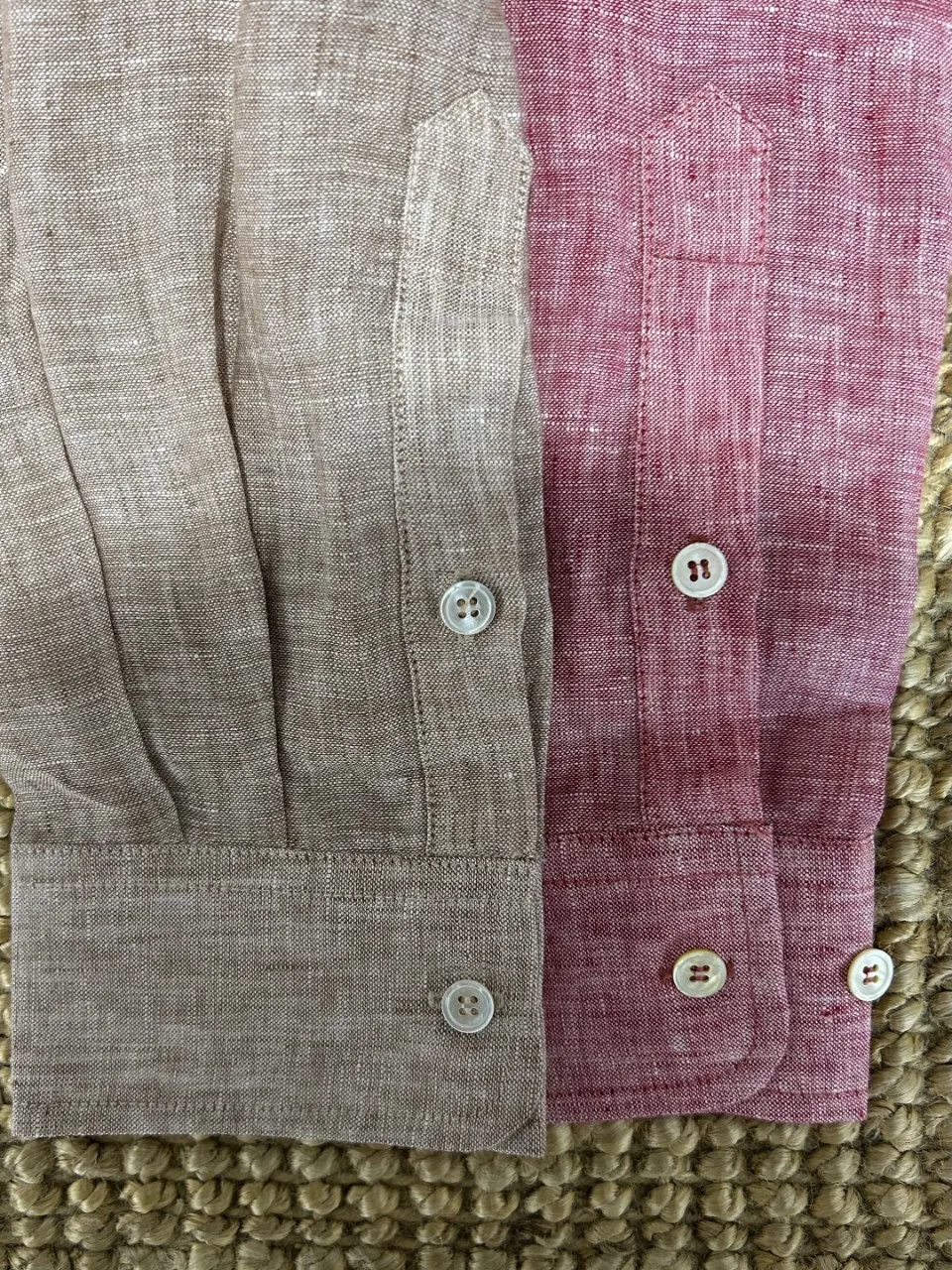 Mens Old Money Style New Spring Summer Linen Shirt Turn Down Collar Casual Long Sleeve Shirt Skin Friendly Relaxed Fit Tops