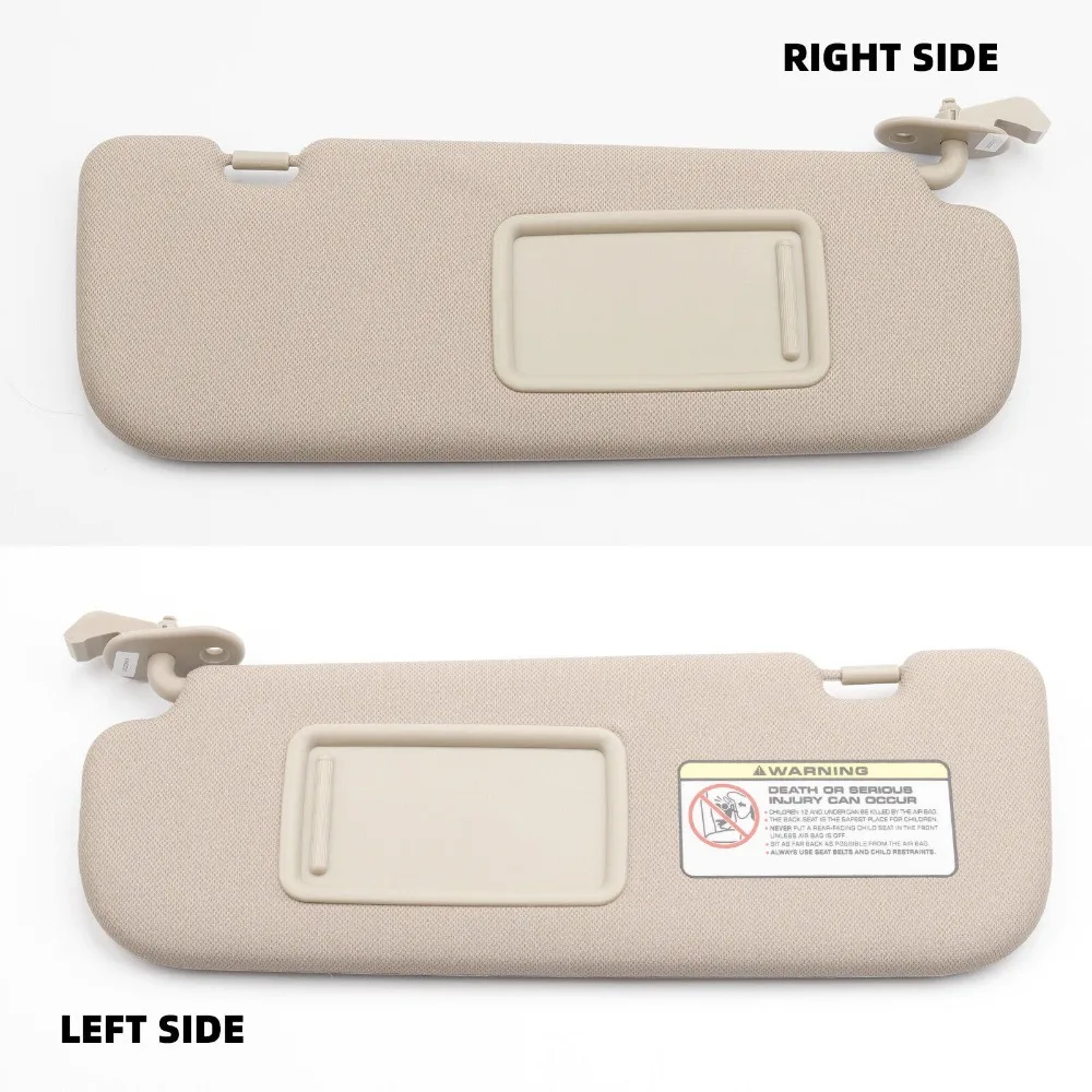 

High quality New For CarSunVisorHyundai Elantra 2011-2015 Left Driver Right Passenger Side Sunshade Auto front Sun Shade Panel