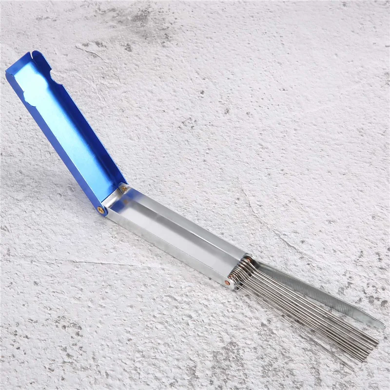 

1 Pieces Long Carburetor Jet Cleaning Tool 13 Wire Oxy Acetylene Copper Torch Tip Cleaner Atv Welder Motorcycle Carb Tool Cleani