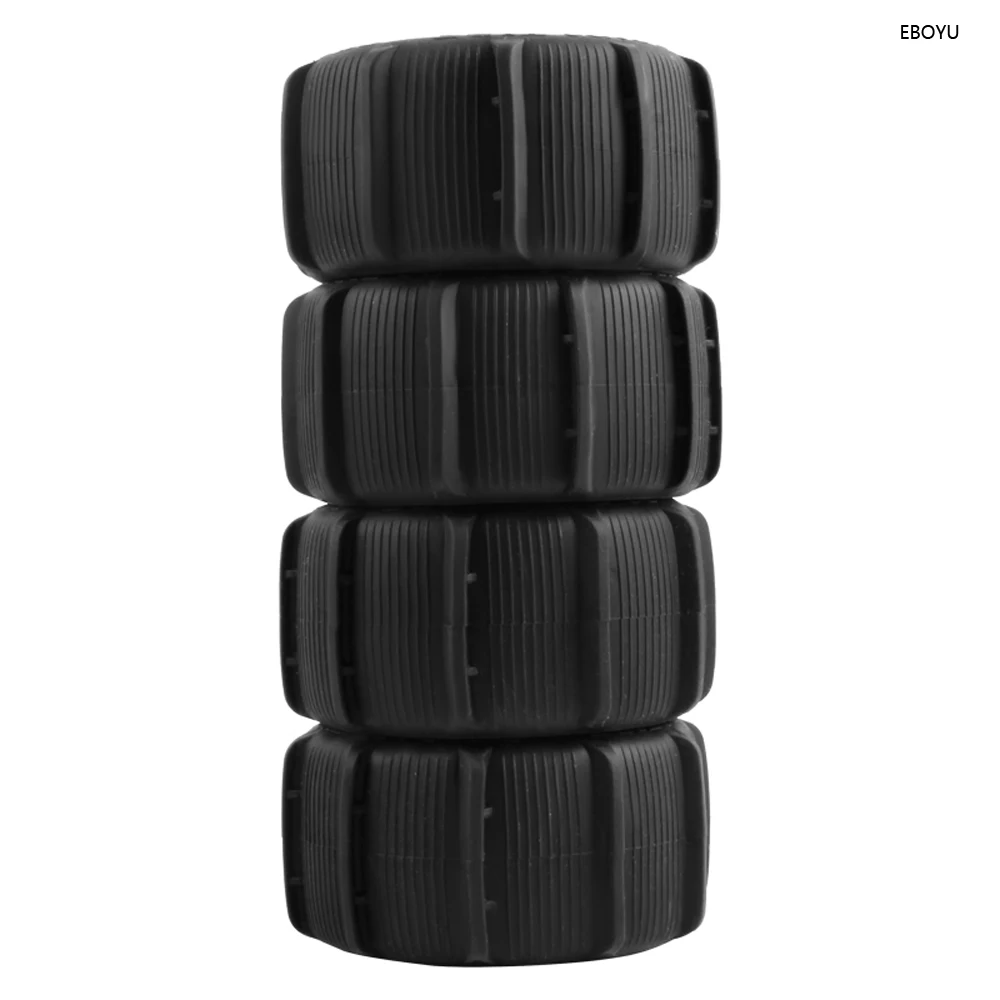 EBOYU Updated Sand Snow Water Tires Wheels for JJRC Q130 HBX WlToys SCY MJX 1:14 1:16 HighSpeed RC Car Toys Replacement Tires