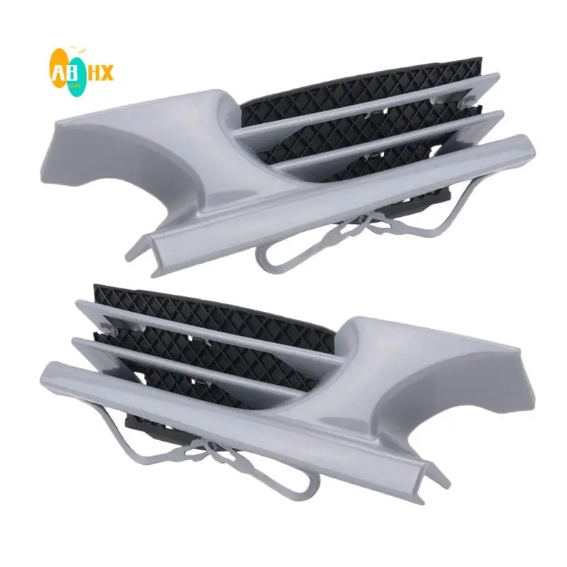 

ABHX-1Pair Car Front Bumper Tow Hook Cover Cap Towing Hole Lid Trailer Trim Cap For Mercedes Benz C Class W202 1998-2001