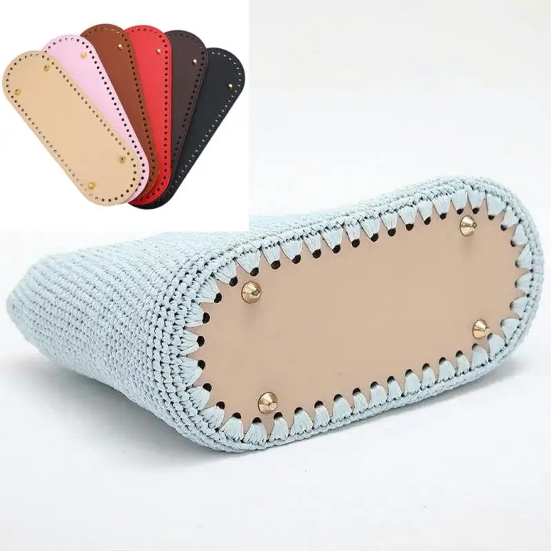 

Oval Long Bottom Webbing For Crochet Bags Rectangle Round Bottom Handmade Knitted Bag Diy Crochet Bag Bottom Accessories