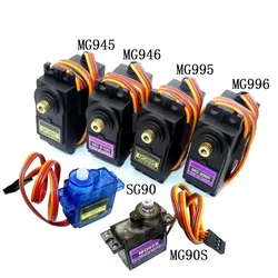 Servos Digital SG90 SG92R MG90S MG995 Servo Metal Gear for Futaba JR Car RC Model Helicopter Boat  MG946R MG945R