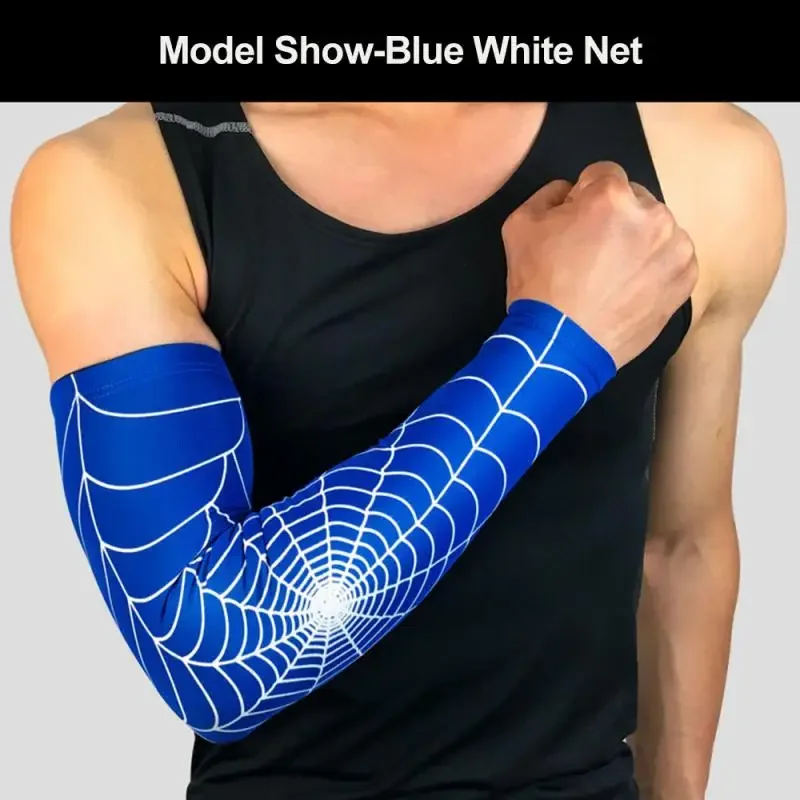 Basketball Sport Arm Sleeve Armguard Quick Dry UV Protection Running Elbow Support Arm Fitness Elbow Pad Cycling Arm Warmer