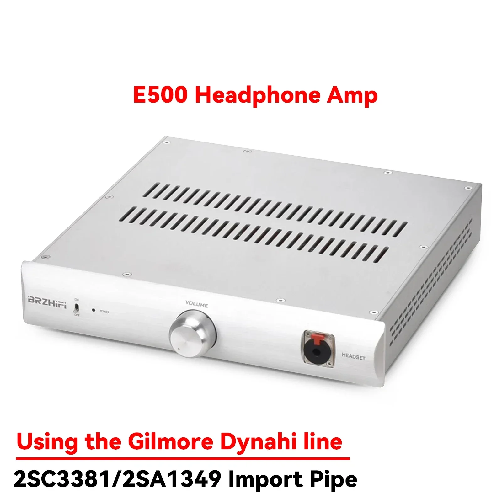 

AMXEKR The Final Version of E500 Headphone Amp Gilmore Dynahi Twin Field Tube Transparent Sound Quality Super Β22