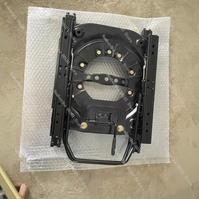 360-degree swivel turntable with sliding rails for car and RV seats, rotating chassis modification accessories for MPV