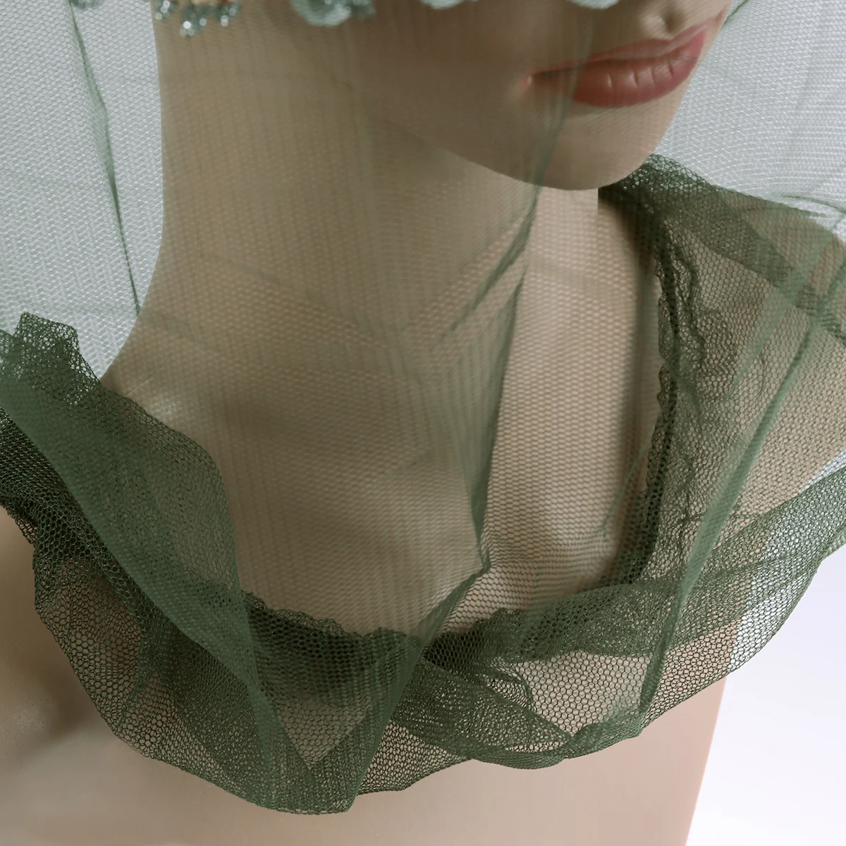 

Face Neck Mosquito Protection Net Elastic Neck Fine Mesh Net Repellent Anti-Bite for Outdoor Fishing Hiking Camping