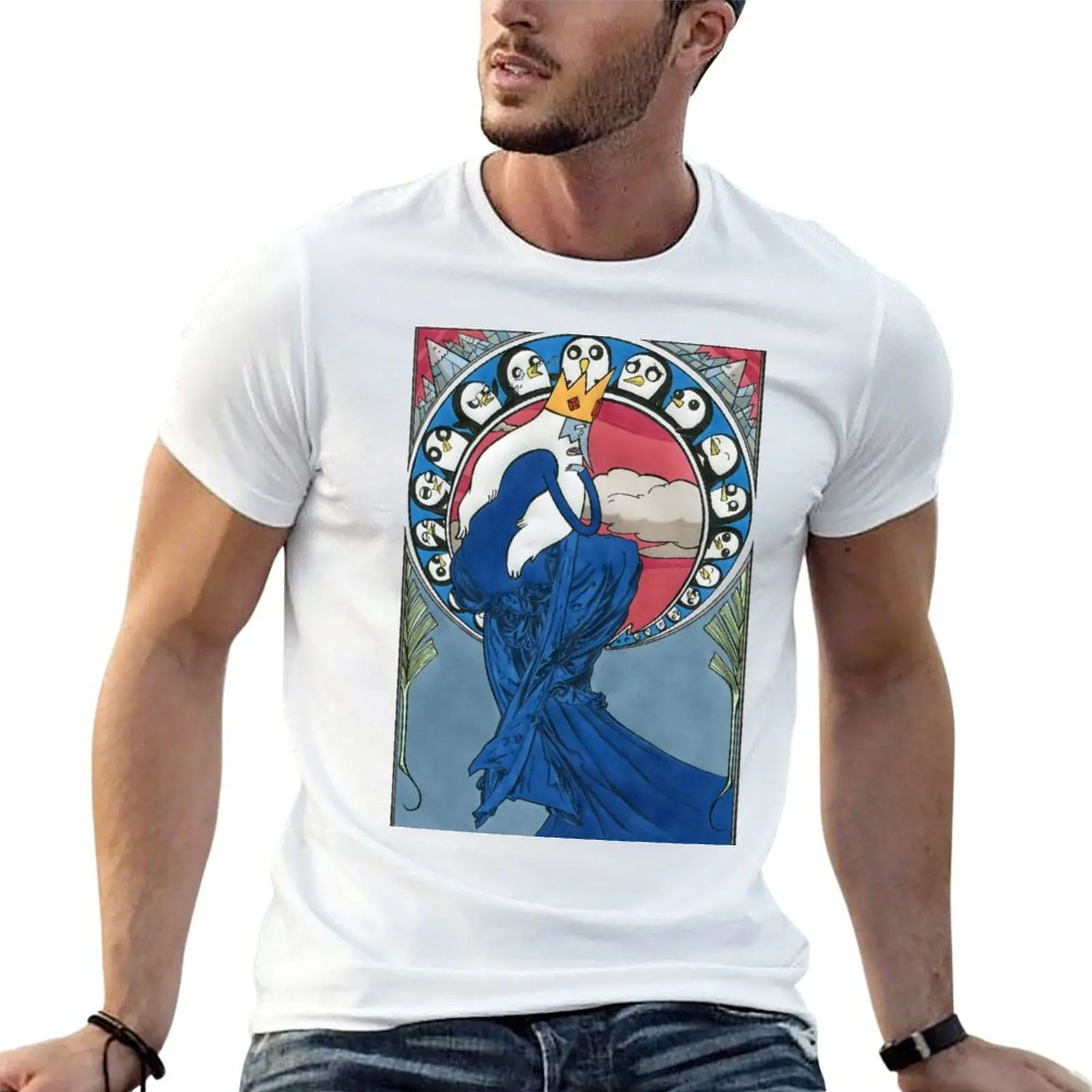 

The Ice King T-Shirt man t shirts high quality luxury brand t shirt personalised t shirts for man graphic funny T-Shirt