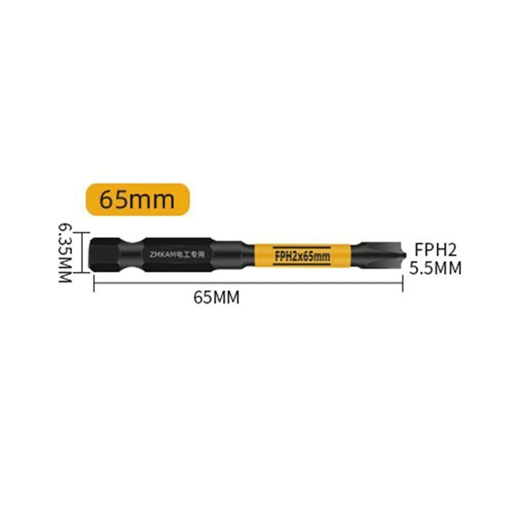 FPH2 cacciavite speciale magnetico incrociato Bit 65/110/150mm avvitatore elettrico a percussione per interruttori automatici utensili elettrici per elettrico
