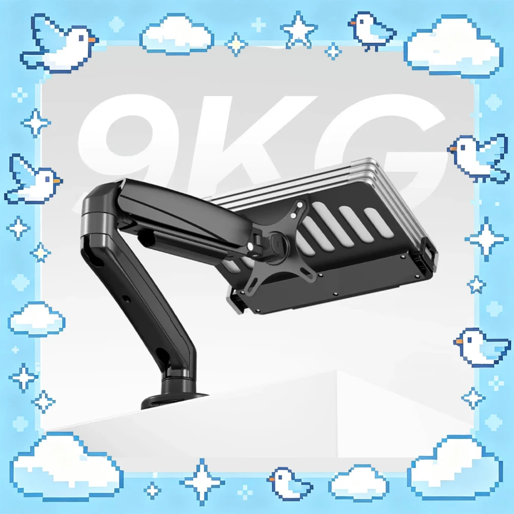 Brateck APE40 Laptop Bracket Efficient Heat Dissipation Silicone Protection Notebook Desktop Bracket Adaptation 12-18 For Gifts