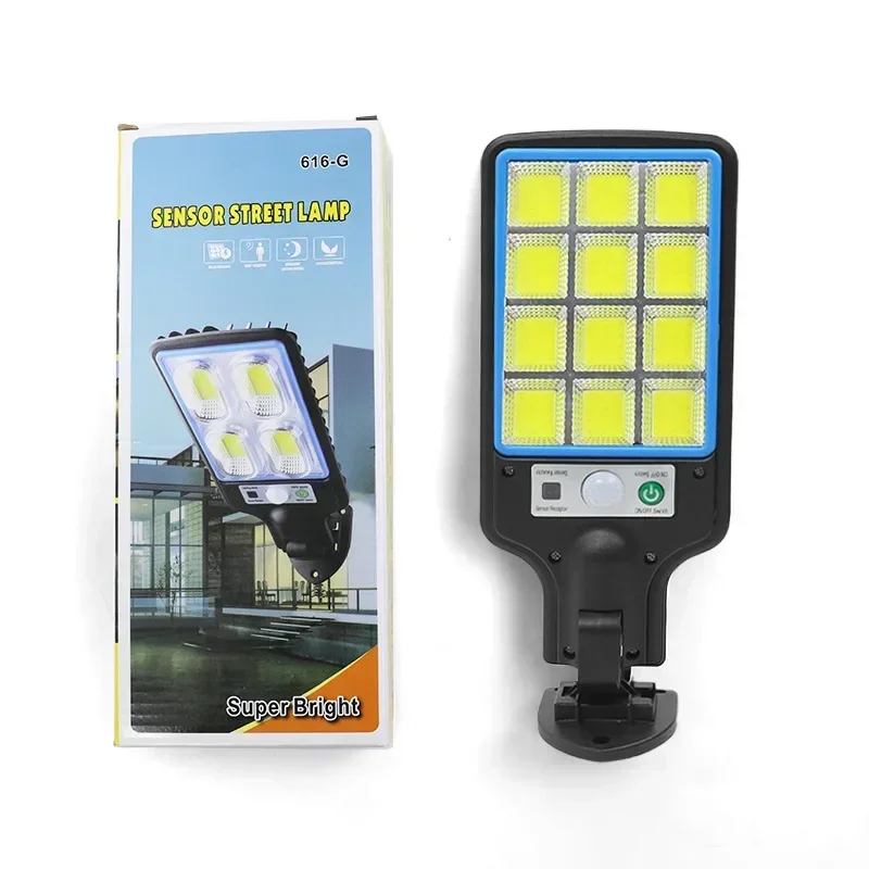 Remote Control SolarStreet Lamp Led Human Body Lighting Induction Lamp Household Waterproof StreetLamp SolarGarden solar lights