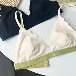 Sujetador de espalda baja sin costuras para mujer, Top cómodo sin aros, ropa interior sin forro, lencería Sexy, Bralette sin espalda, envío directo