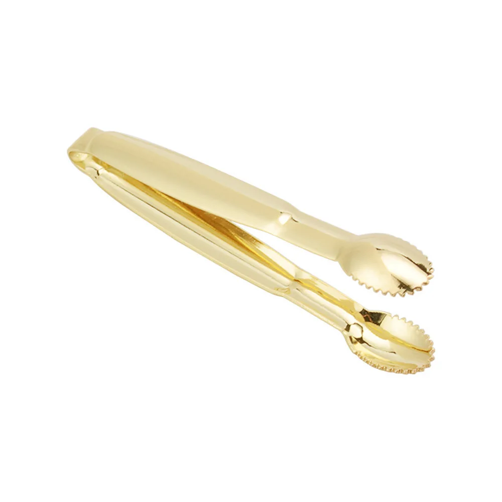 Mini utensilio de acero inoxidable para Bar de postre y café, utensilio para pan, cubo, pinzas para azúcar, Clip para servir alimentos, accesorios de cocina, pinzas para hielo