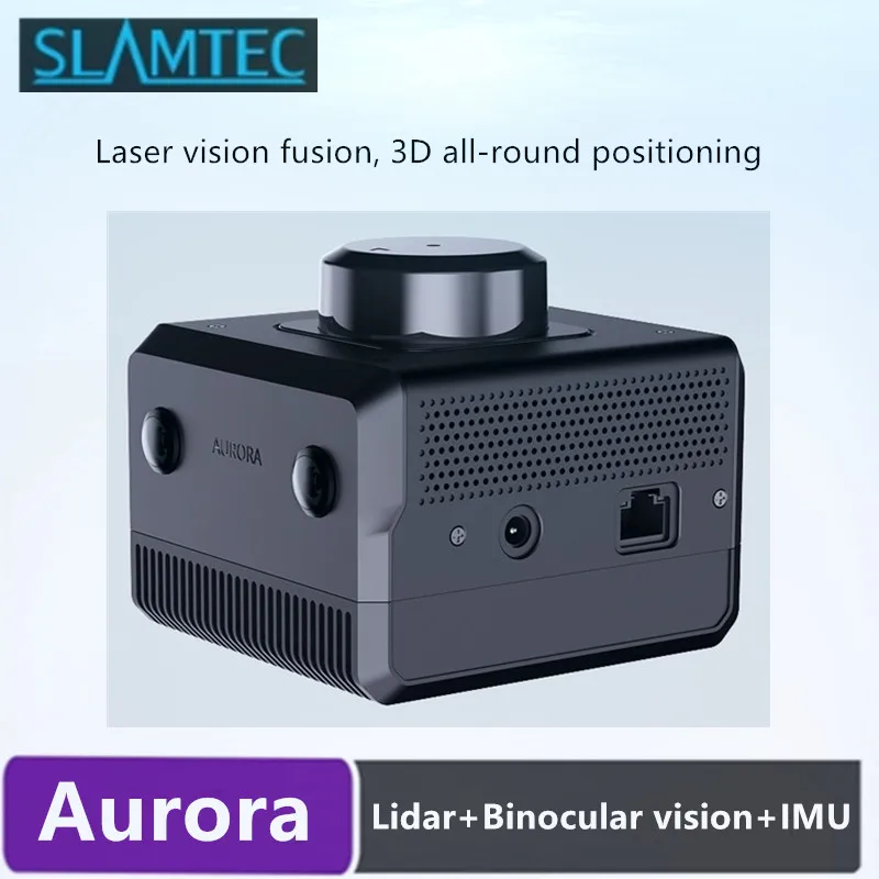 Slamtec Aurora ليدار متكامل، IMU، وظائف كاميرا مجهر، 40 مترًا ثلاثي الأبعاد لتحديد المواقع الشاملة ورسم الخرائط مستشعر ثلاثي الأبعاد