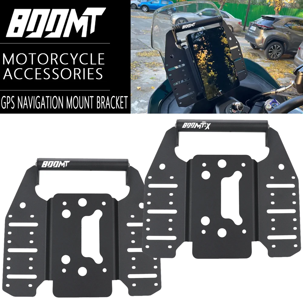 

For CFMOTO 800MT MT800 800 MT 2021-2023 2024 2025 2026 Motorcycle Phone Stand Holder GPS Navigation Bracket Plate Extension Bar
