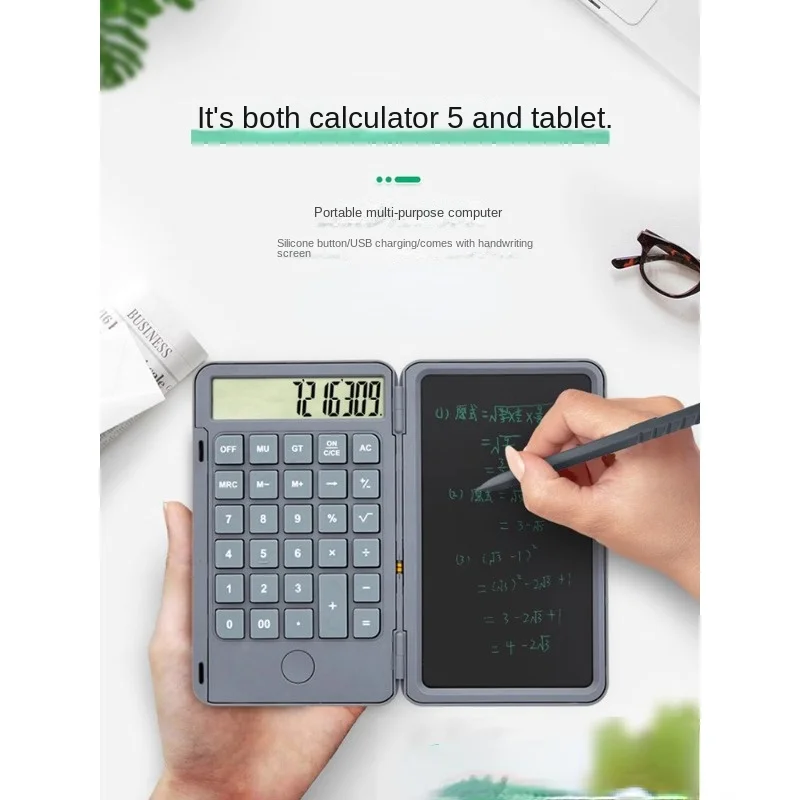 

Electric Calculator Office Dedicated Portable Mini Accounting Financial Examination Scientific Intelligence