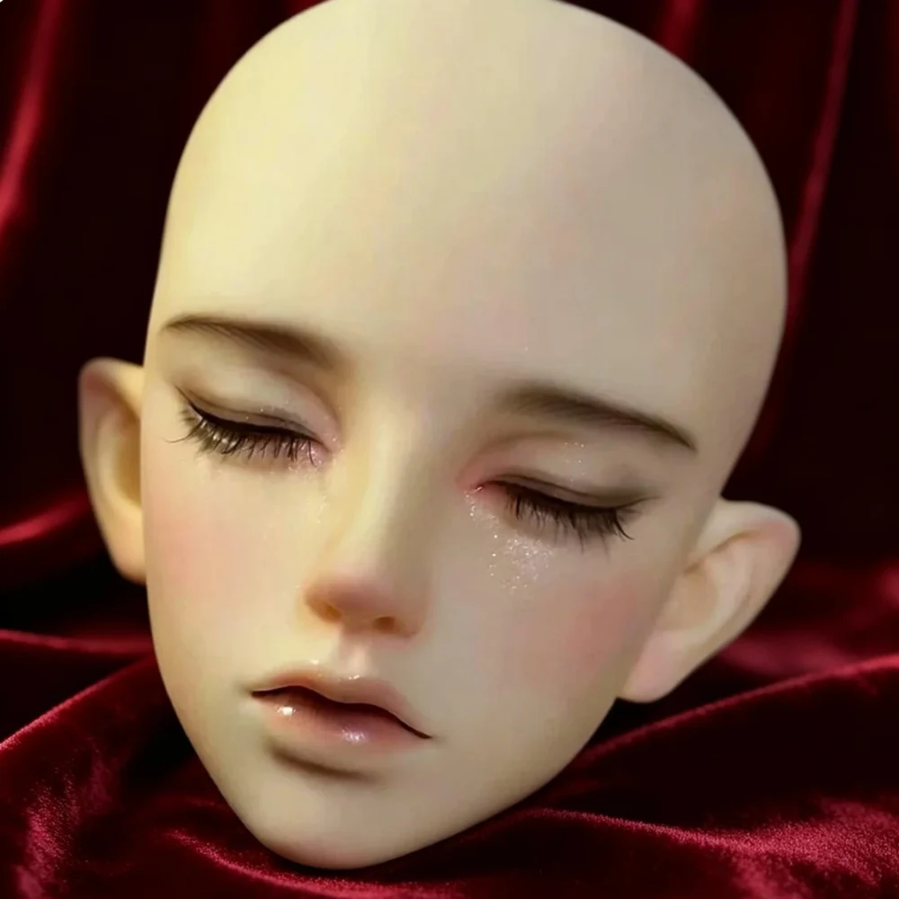 

Голова куклы BJD 1/3 для мальчика, с макияжем, из полимерной смолы, аксессуар для куклы, игрушка
