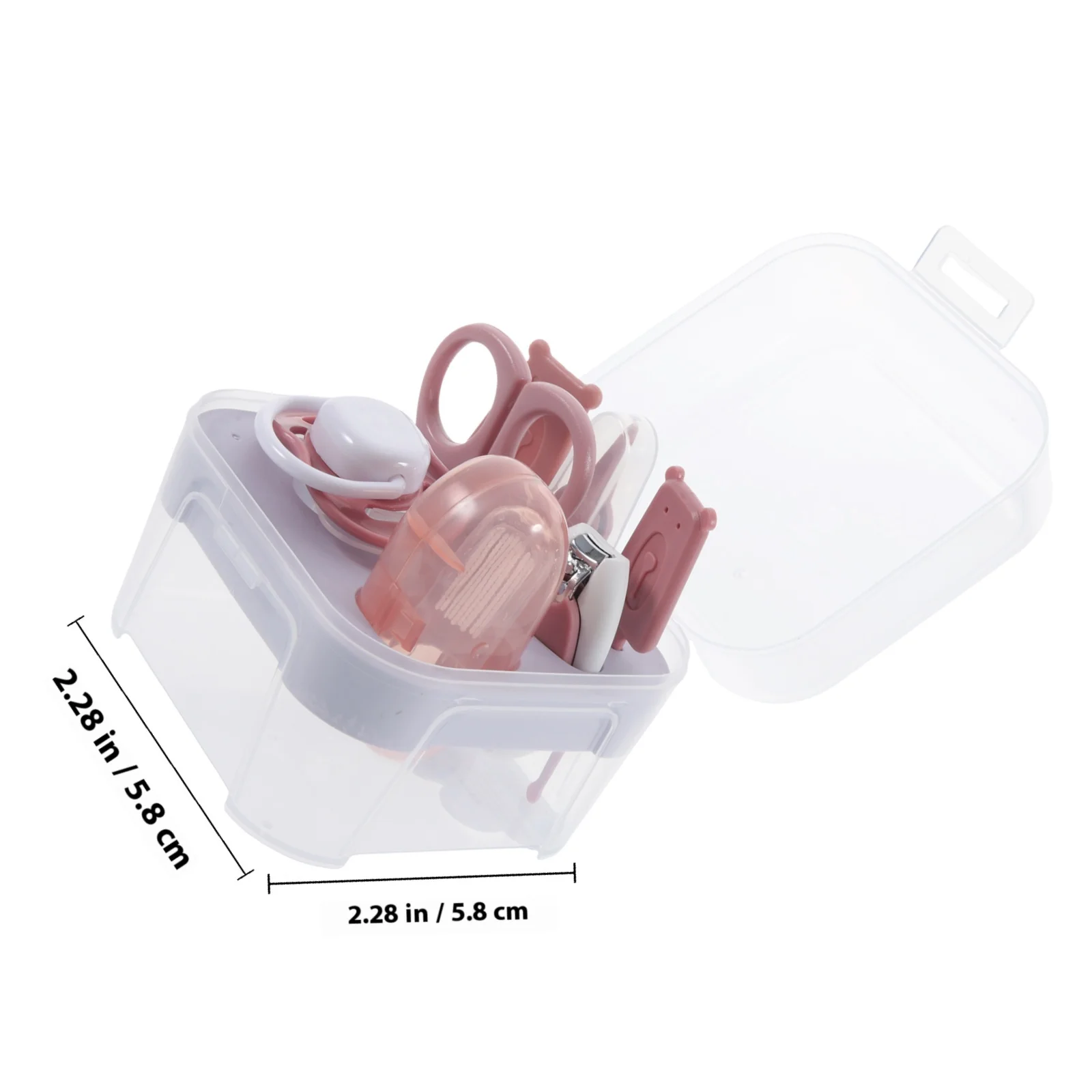 الرضع مسمار كليبرز الطفل مقص الوليد ملف طفل أدوات للعناية الشخصية آمنة التشذيب أدوات صندوق تخزين أفضل هدية لحديثي الولادة