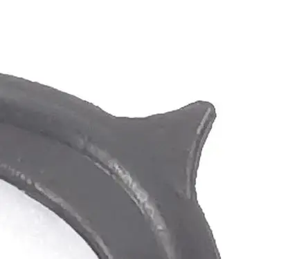 

1 шт. S/L стоматологическая рамка рентгеновская пленка резиновые плотины листы Hager углеродное волокно U-образная форма черный