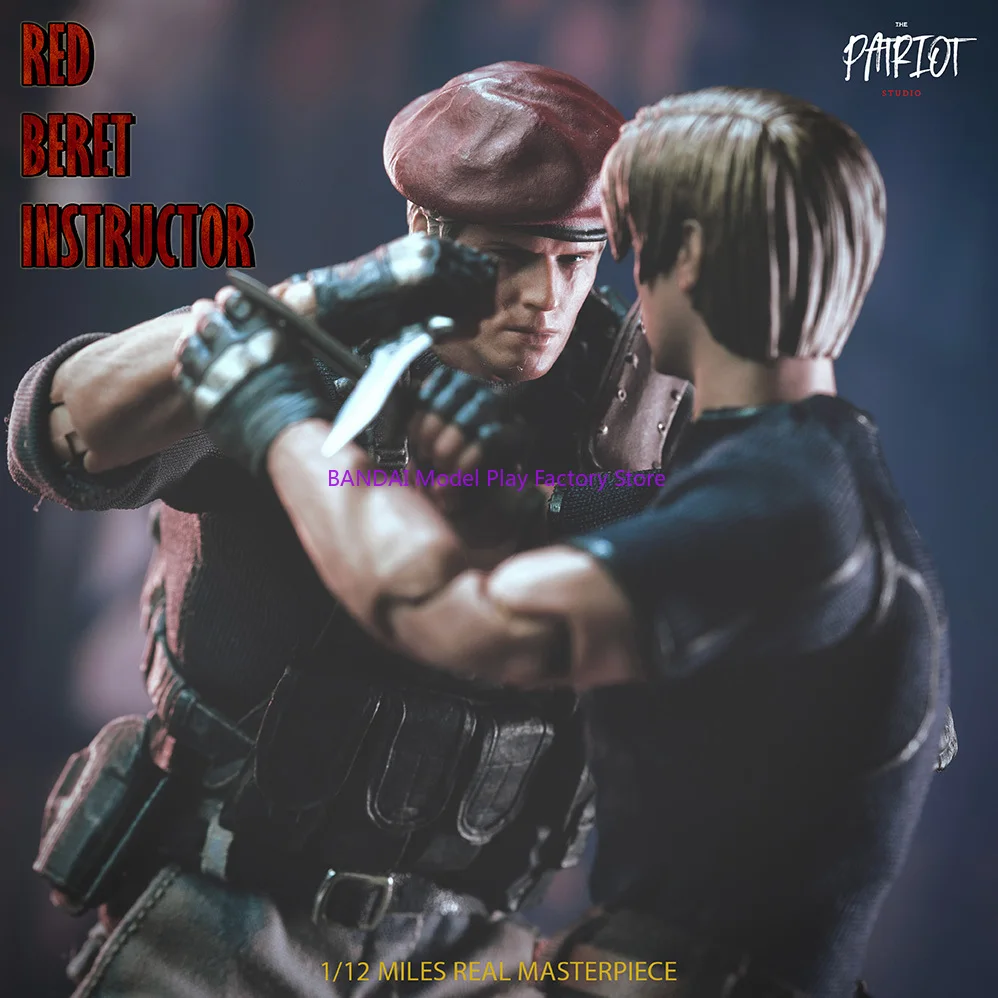 En Stock Patriot Studio 1/12 escala H.C.F boina roja cubierta Instructor Jack Crowsa 1,0 juego completo 6 pulgadas modelo de figura de acción masculina