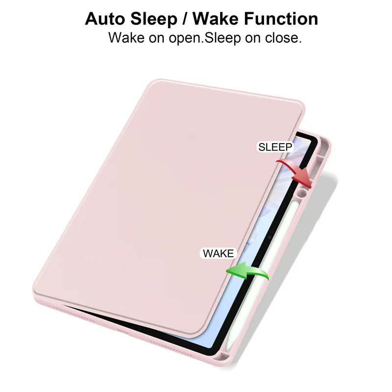 

For Xiaomi Redmi Pad 2 Pad2 11 Inch 2025 360 Rotation Smart Flip Leather Magnetic Case With Pen Slot Holder Protector Cover