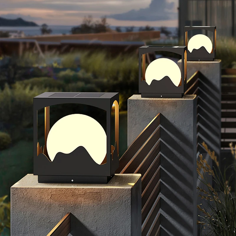 

Luminous floor lamp courtyard solar LED outdoor lighting non solar lamp outdoor garden lamp outdoor garden decoration