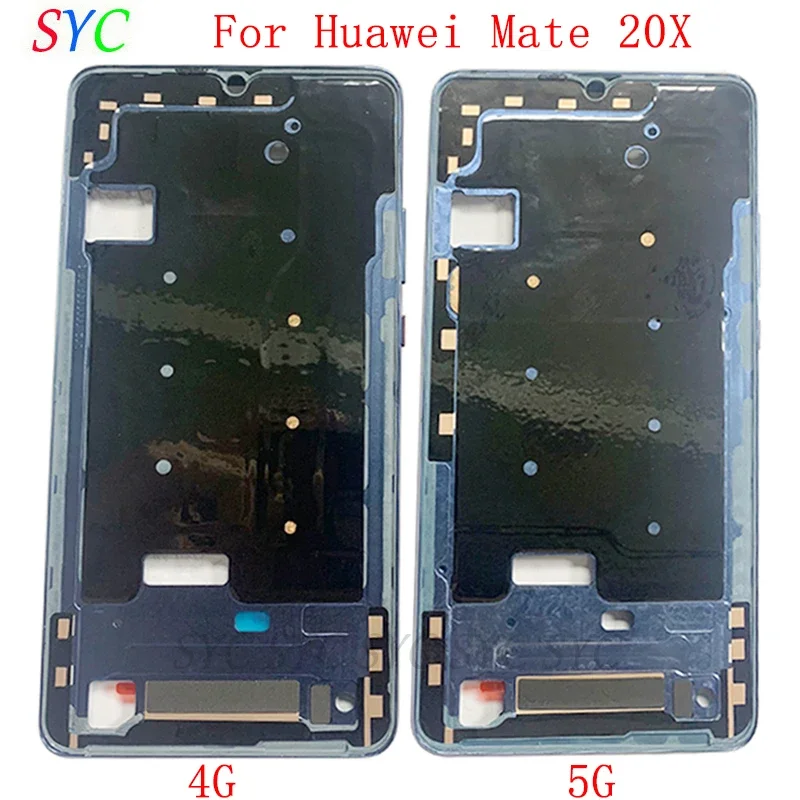 Middle Frame Center Chassis Cover For Huawei Mate 20X 5G Phone Metal Housing LCD Frame Repair Parts