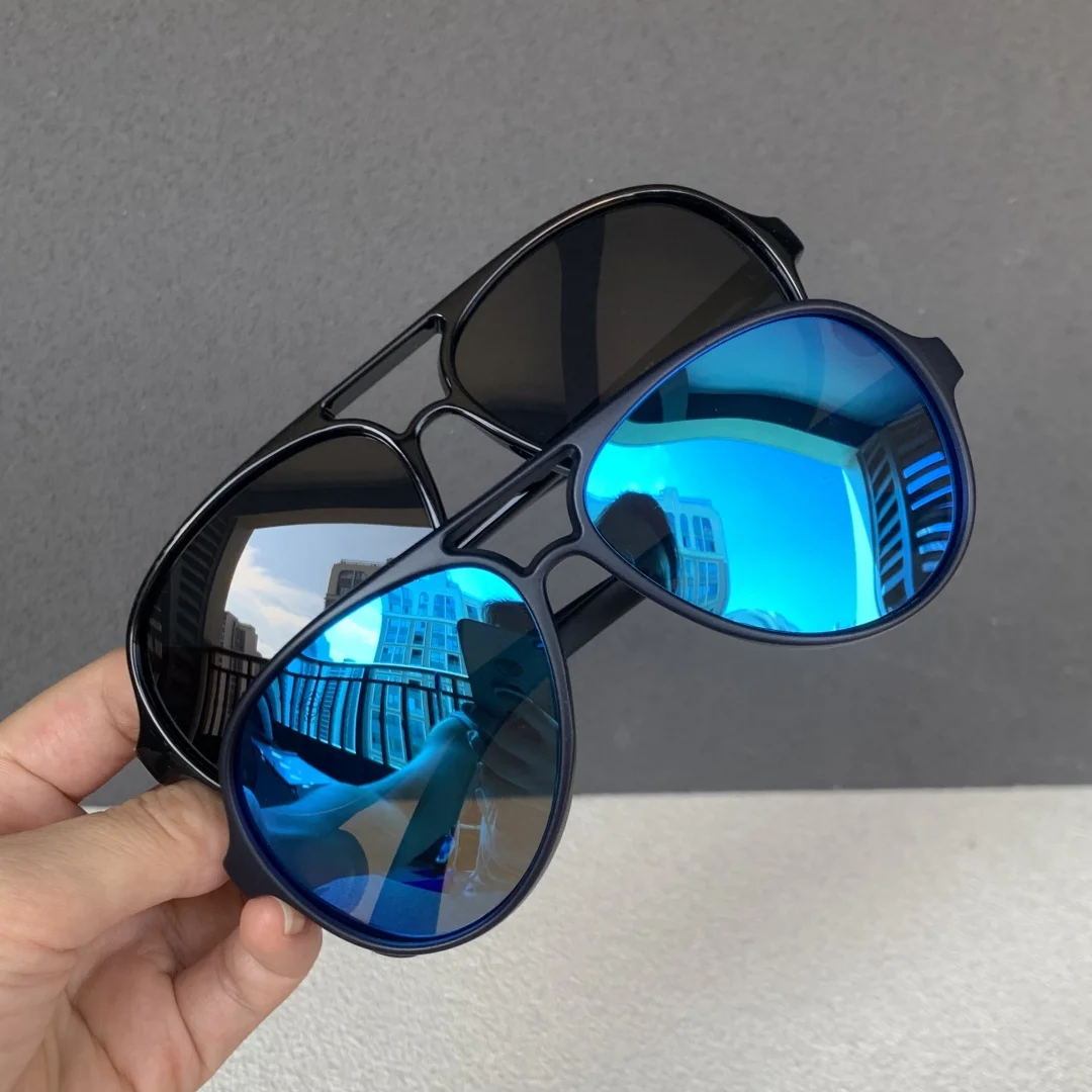 Pilot Polarisierte Sonnenbrille Männer Frauen Vintage Schwarze Schildkröte Sonnenbrille Luxus Designer Sonnenbrille für Männer Retro Driving Shades – Detail 4