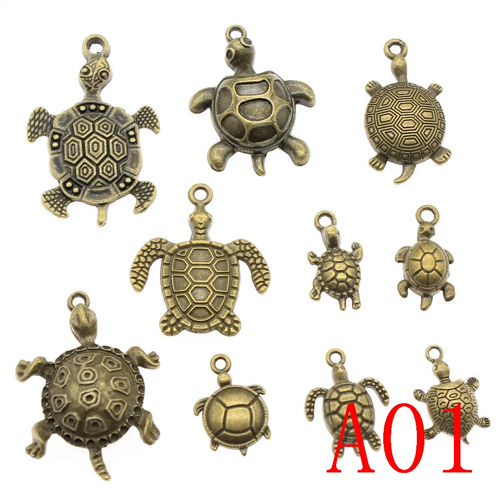 New Arrival Bronze Animal Charms For Jewelry Making Gifts For Women