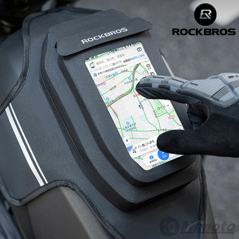 Multifunctional Motorcycle Strong Magnetics Navigator Bag Touchscreen Motocross Fuel Tank Bag Anti-slip Motorbike Bag Waterproof