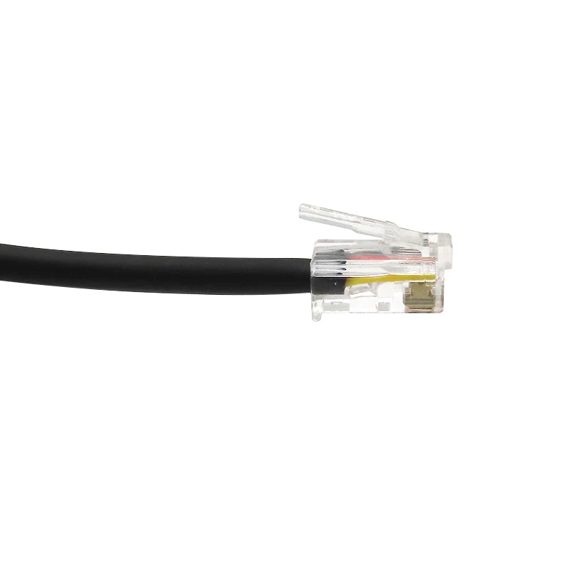 Nieuwe 70Cm Vervangende Microfoons Microfoon Kabel Snoer Draad Voor Yaesu Voor Mh 36b6js FT-8900R MH-48A6J MH-42B6J Ft-1500 Zwart K1kf