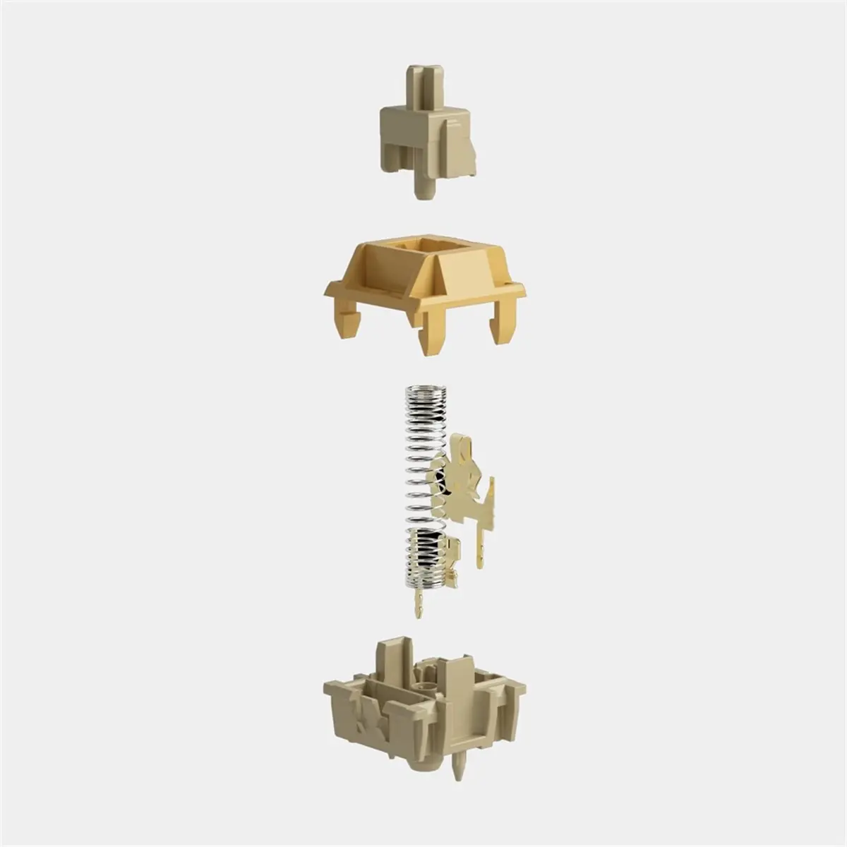 [VALUE PACK]45pcs Bittersweet Switch 5-Pin 48gf Mute Thocky Tactile Switch for Cherry MX Mechanical Keyboard for DIY Keyboard