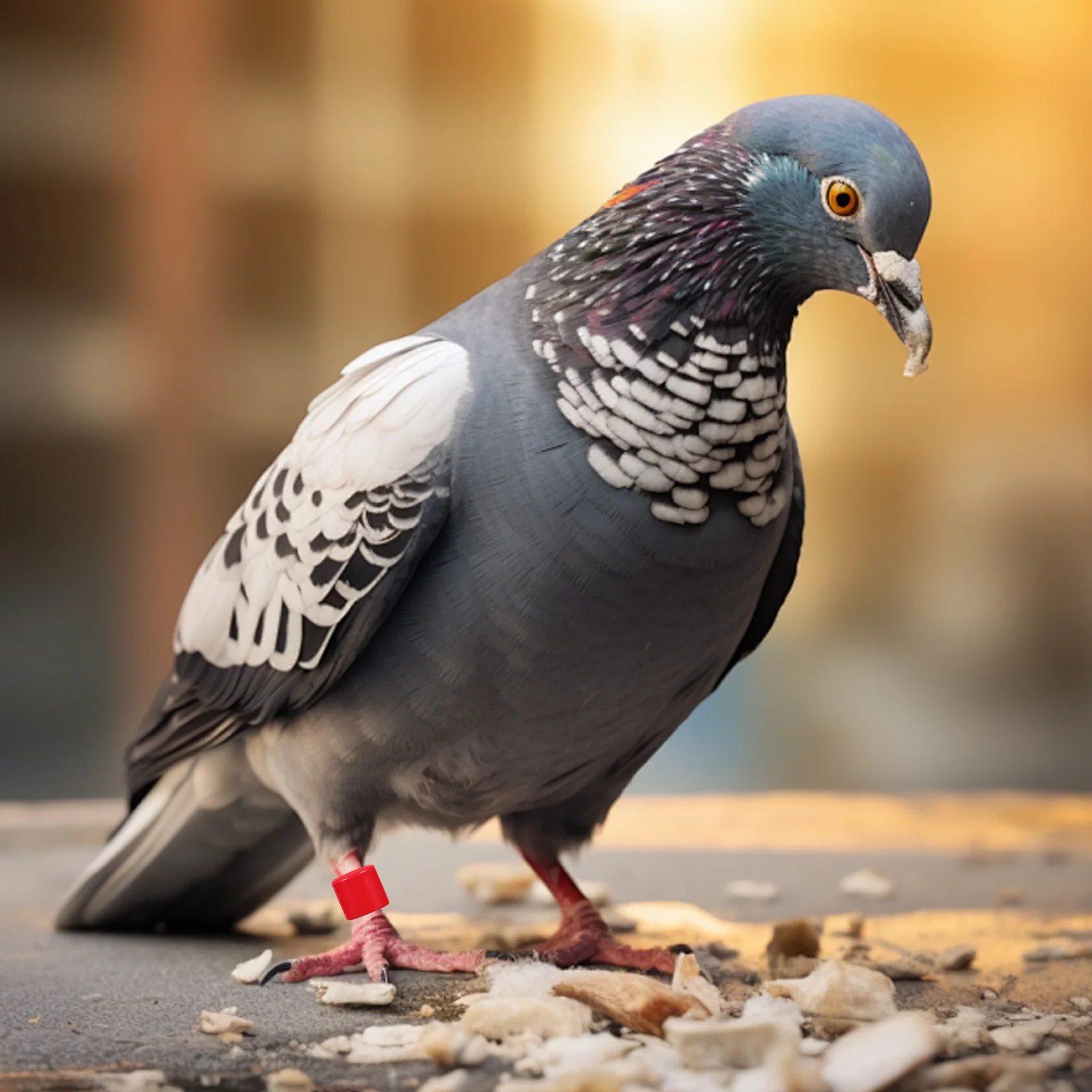 

50Pcs 8mm Closed Leg Bands Solid Color Pigeon Id Rings for Birds Quails Doves Easy to Spot Quail Bands for Legs