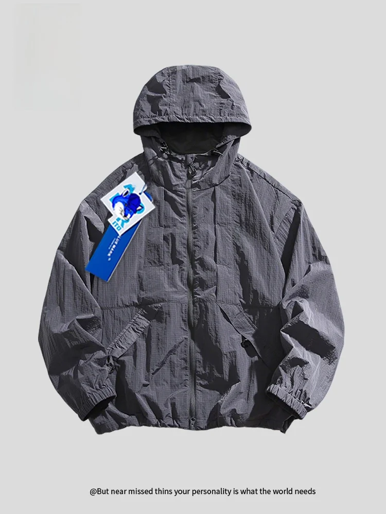 

Одежда для защиты от солнца ITO для езды на велосипеде, легкая дышащая мужская летняя куртка с защитой от ультрафиолета, свободный крой, длинный рукав