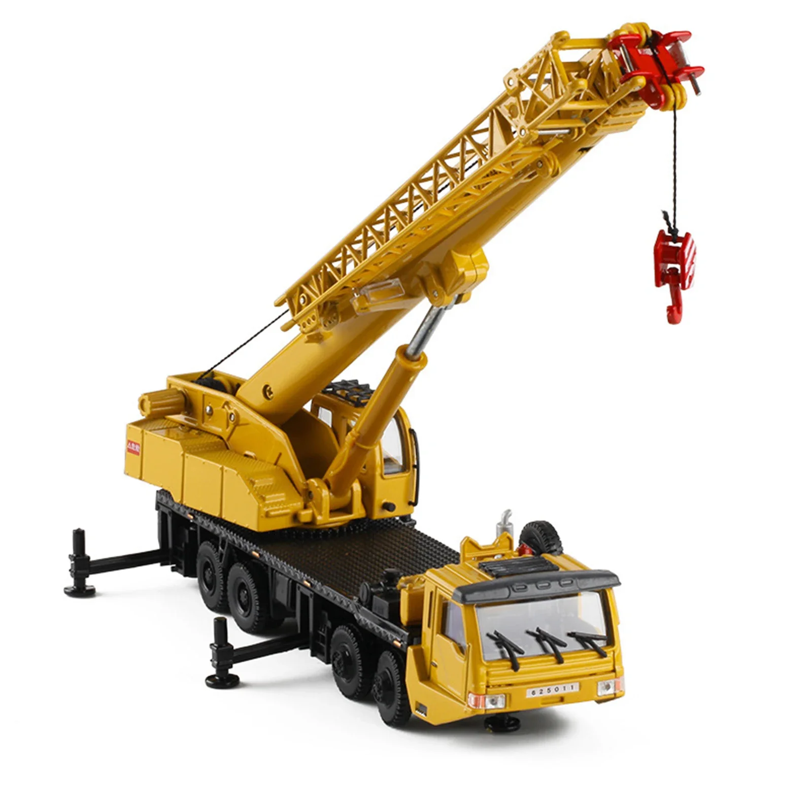 1:55 Machinery Lift Crane Truck Construction Equipment Diecase Model engineering truck simulation car model DIY Hobby toys gifts